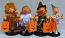 Annalee 6" Wizard of Oz Trick or Treat Set of 4 - 2017 - Mint - 3003-300617