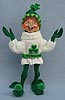Annalee 9" St. Patrick's Elf 2017 - Mint - 150817