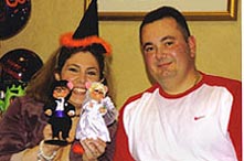 Jen and Bob at the shower